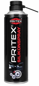 PRITEX-Silikonspray-400-ml-Trenn--Gleit---Pflegemittel-fr-Kunststoff-Gummi--Metall