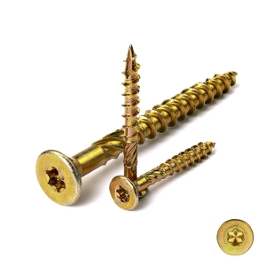 Spanplattenschrauben-Torx-verzinkt-Senkkopf-Teilgewinde-Frsrippe-zum-auswhlen
