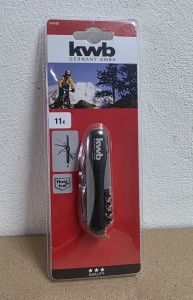 KWB-Taschenmesser-11-in-1-Multifunktionsmesser-Edelstahl-90-mm-Camping-Freizeit