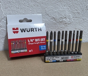 WRTH-Bit-Satz-10-teilig-extra-lang-70mm-0614250010