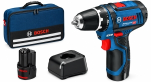 BOSCH-Professional-Akku-Bohrschrauber-GSR-12V-15-12V-30-Nm-2-20-Ah-Ladegert-Tasche