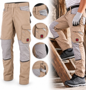 FRCH-Bundhose-Performance-Beige-Gr-30-Multi-Stretch-Cordura-Verstrkung-5406451430