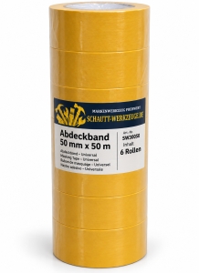 6x-Fineline-Goldband-Abklebeband-50mm-x-50m