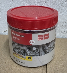 FISCHER-Spreizdbel-SX-Plus--6-x-30-mm-Nylon-in-Runddose-567921
