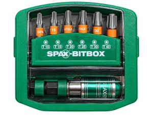 SPAX-Bitbox-T-STAR-plus-7-teilig-T10T40-mit-magnetischem-Bithalter-1823