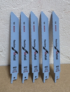 5x-BOSCH-Sbelsgeblatt-Flexible-for-Metal-150mm-BIM-fr-Metall