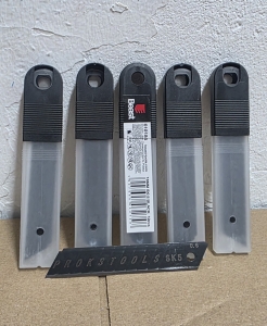 50x-BEAST-Abbrechklingen-18mm-SK-5-Schwarz