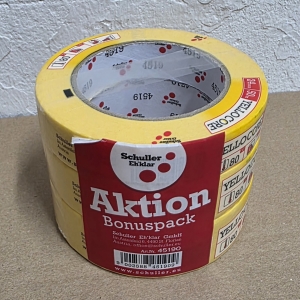 SCHULLER-YELLOCORE-Feinkrepp-Abklebeband-Set-243036-mm--3-Rollen-je-50-m