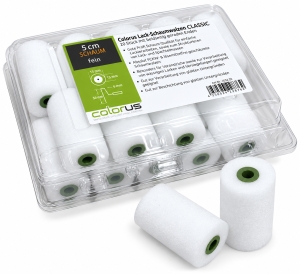 20x-Schaum-Lackierwalzen-Classic-5cm-x-35mm