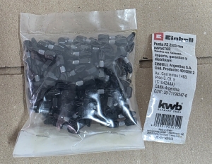 100x-KWB-Schlagschrauber-Bits-PZ2-x-25mm-Black-Impact