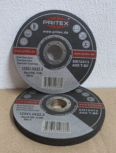 10x-Metalltrennscheiben-fr-Stahl--Edelstahl--125--10--2223-mm