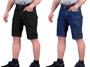 DENIM-Arbeitshose-Stretch-Jeans-kurz-zum-auswhlen