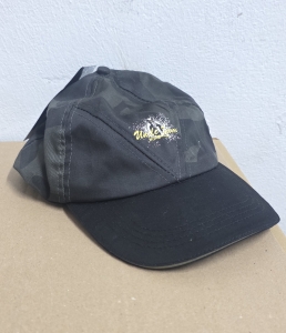UNCLE-SAM-Kappe-Tarn--Schwarz--verstellbare-Workwear-Basecap