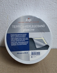 KIP-Teppich-Verlegeband-doppelseitig-plusline-50mm-x-25m