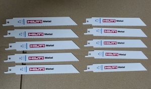10x-HILTI-Sbelsgeblatt-MB-15-18-fr-Metall-150mm-18tpi