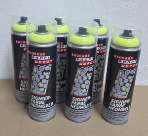 6x-PROFI-DEPOT-Schreib-Markierspray-GELB-6-x-400ml