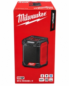 MILWAUKEE-M12-Akku-Radio-M12-RCDAB-0-DAB--AM--FM-Bluetooth--USB