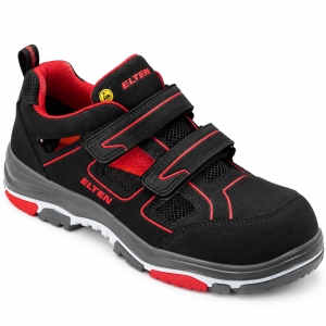ELTEN-Sicherheitssandale-ANTHONY-red-Easy-ESD-S1-Typ-1-Gre-46-schwarzrot