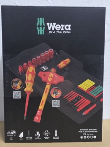 WERA-Wechselklingen-Satz-VDE-25-teilig-Kraftform-Kompakt-VDE-24-Allrounder-Set