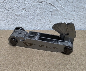 GEDORE-Gewindelehre-706-52-Bltter-metrisch--Whitworth-6549730