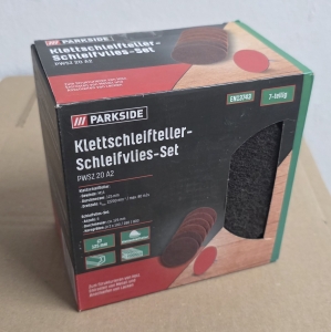 Klett-Schleifteller--Schleifvlies-Scheiben-Set-7-teilig--125mm