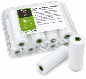 10x-Schaum-Lackierwalzen-11cm-x-35mm
