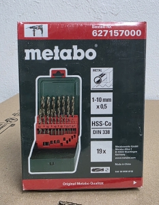 METABO-HSS-CO-Metallbohrer-Satz-19-teilig--10-100mm