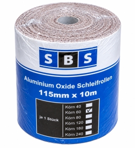 SBS-Schleifpapier-Rolle-115mm-x-10m-Korn-60-Aluminium-Oxid