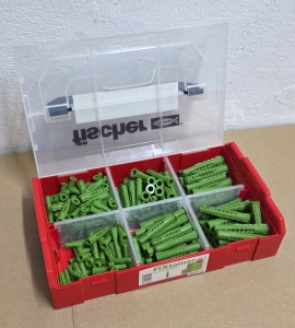 FISCHER-Dbel-Sortiment-FIXtainer-UX-Green-Box-210-teilig