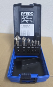 PFERD-Kegelsenker-Satz-HSS-E-6-teilig-DIN-335-90