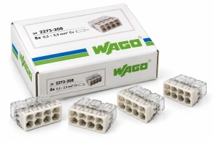 WAGO-COMPACT-Verbindungsdosenklemme-2273-208-8-fach-0525-mm-24-A-450-V