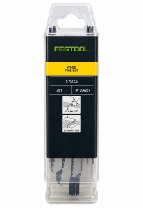 25x-FESTOOL-Stichsgebltter-WOOD-FINE-CUT-S-7525-fr-Holz-75-mm-204257