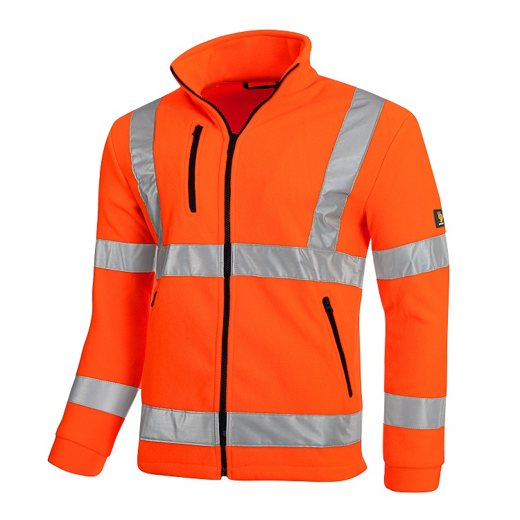 Bild 1 von Arbeits-Fleecejacke (Farbe und Größe wählbar)  / (Farbe) Neon-Orange / (Gr.) M