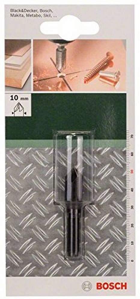 Bild 1 von BOSCH Kegelsenker HSS mit 1/4 Zoll-Sechskantschaft (Ø 10 mm, 7-Schneiden)