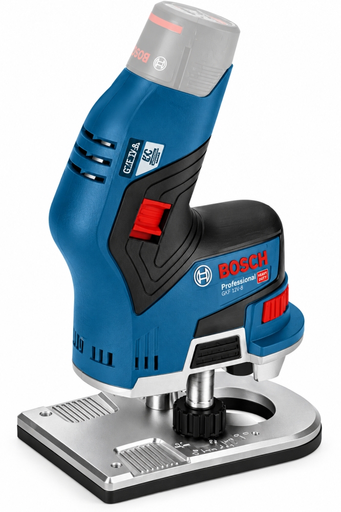 Bild 1 von BOSCH Professional Akku-Kantenfräse 'GKF 12V-8' 12 V, 13.000 U/min (ohne Akku) 06016B0002