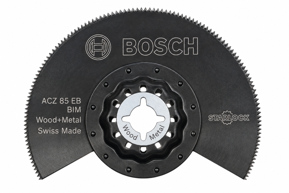 Bild 1 von BOSCH Segmentsägeblatt STARLOCK 'ACZ 85 EB' Holz & Metall (Ø 85 mm, BIM) 2609256943