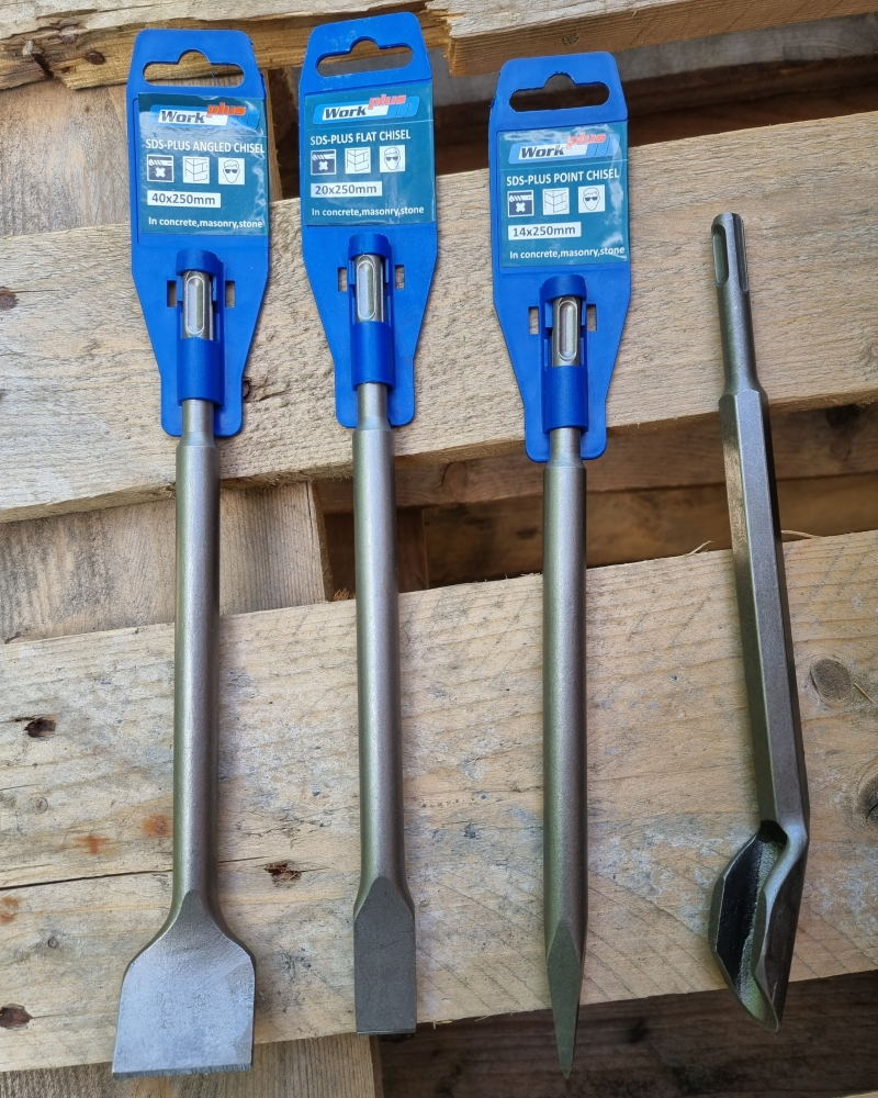 Bild 1 von Meißel SDS-plus [zum auswählen]  / (Art) Flachmeißel breit gerade (250 x 40mm)