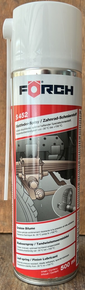 Bild 1 von Blattfeder-Spray / Zahnrad-Schmierstoff S452 (500ml)