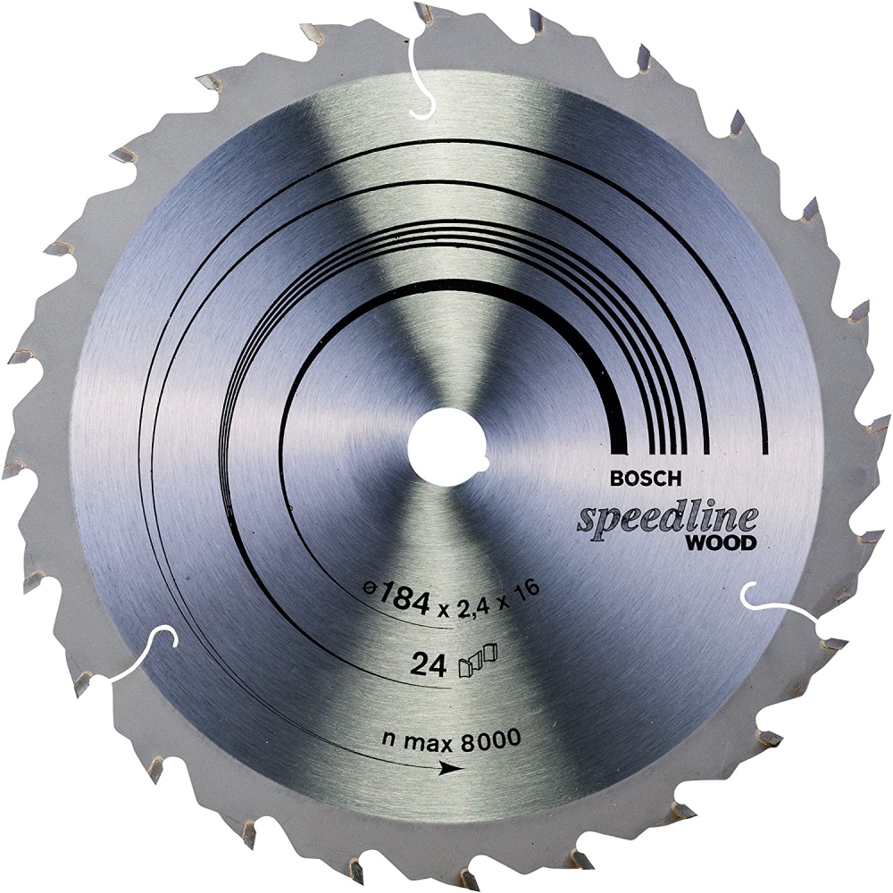 Holz (24 BOSCH Kreissägeblatt mm 16 2,2 / - SCHAUTT-WERKZEUGE HM x 1,6 Zähne) Speedline 184 x