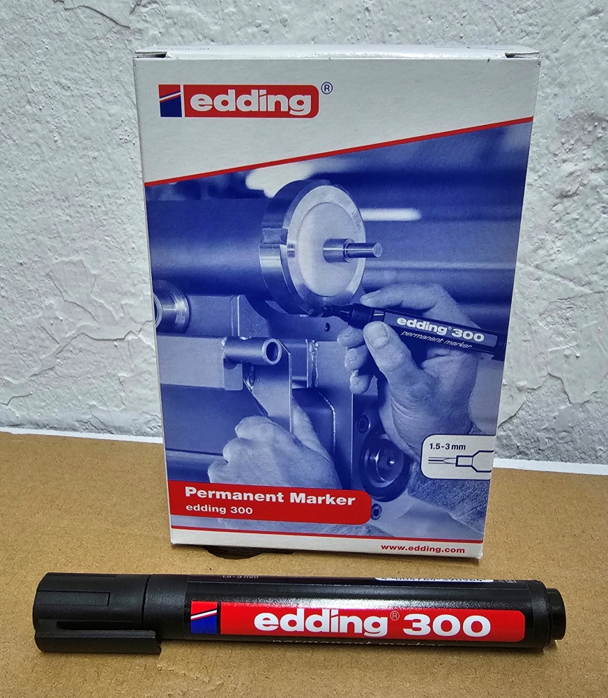 Bild 1 von EDDING 300 Permanentmarker schwarz (Rundspitze 1,5-3mm)  / (Art) 10 Stück