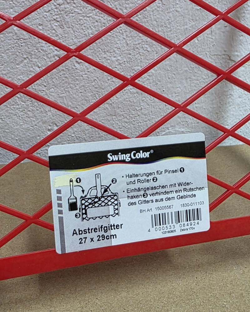 Bild 1 von SWINGCOLOR Abstreifgitter (27 x 29cm)
