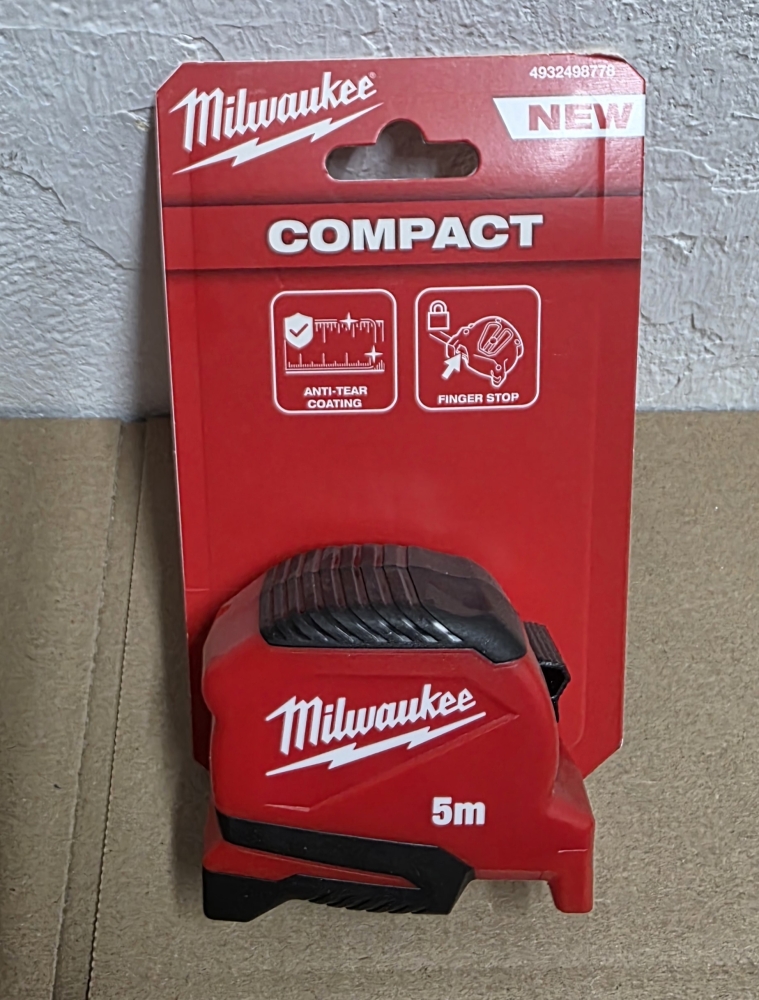 Bild 1 von MILWAUKEE Pro-Compact Bandmaß Gen II [5 m / 25 mm] – nicht magnetisch