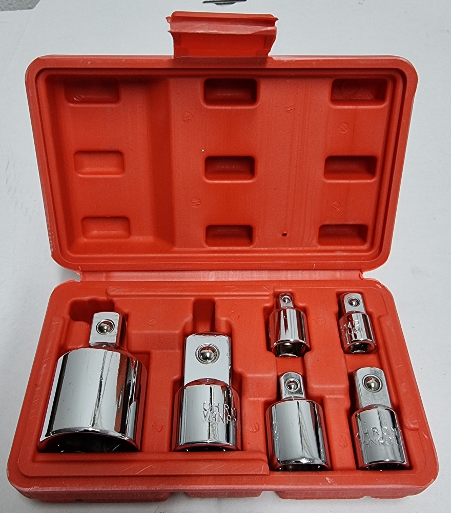 Bild 1 von Adapter-Set für Umschaltknarre (3/4 1/2 3/8 1/4 Zoll)