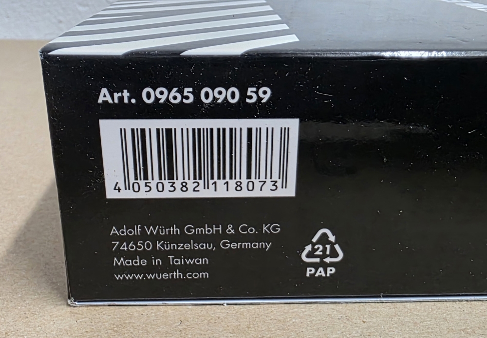 Bild 1 von WÜRTH ZEBRA Ratschen-Steckschlüssel-Satz im Koffer (1/4 + 1/2 Zoll, 60-teilig)
