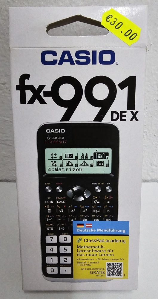 Bild 1 von CASIO Taschenrechner FX-991DE X
