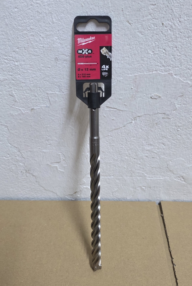 Bild 1 von MILWAUKEE Hammerbohrer SDS-plus MX4 [zum auswählen]  / (Art) Ø 12 x 150 x 210mm