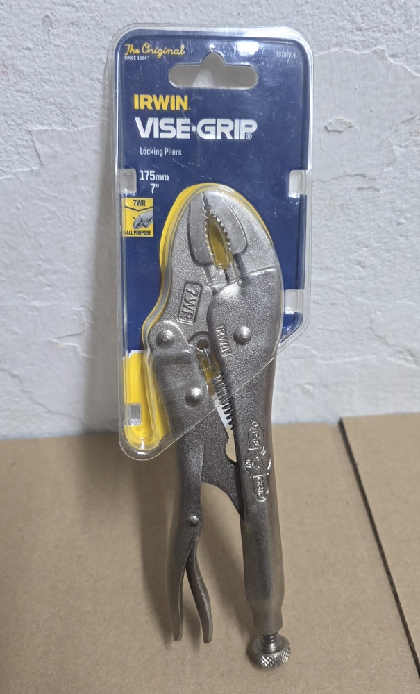 Bild 1 von IRWIN VISE-GRIP Gripzange '7WRC' (175 mm, gebogene Backen, mit Drahtschneider) T0702EL4