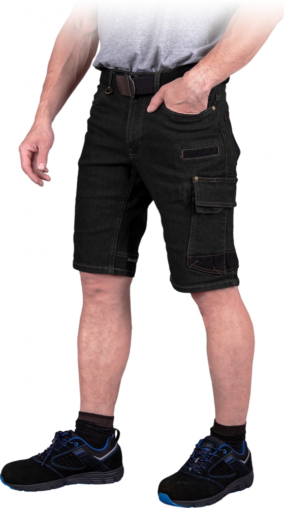 Bild 1 von DENIM Arbeitshose Stretch-Jeans kurz (zum auswählen)  / (Gr.) M / (Farbe) Schwarz