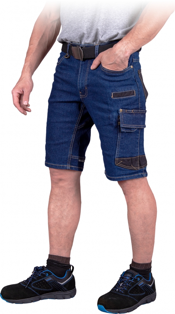 Bild 1 von DENIM Arbeitshose Stretch-Jeans kurz (zum auswählen)  / (Gr.) M / (Farbe) Blau