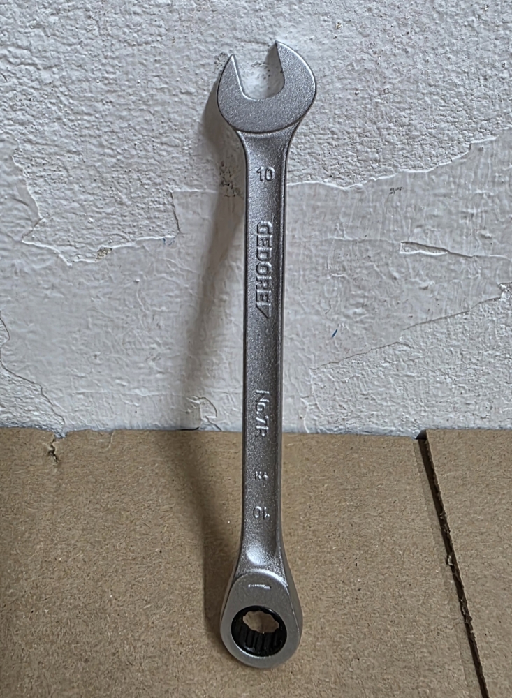 Bild 1 von GEDORE 7 R 10 Maul-Ringratschenschlüssel (SW 10 mm, 160 mm)